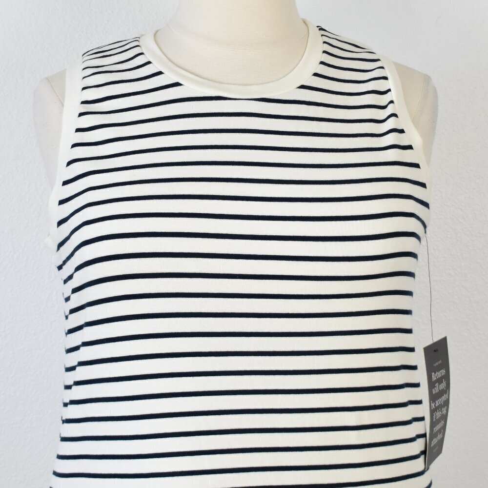 Pomander Place Navy Stripe Gio Maxi Dress NEW - XXL - Picture 2 of 10